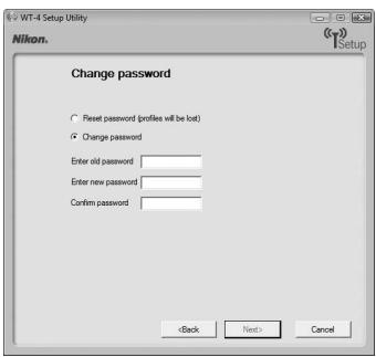 NIKON WT-4 - The "Select Action" Dialog - 1