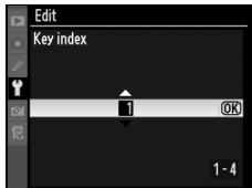 NIKON WT-4 - Edit encryption key: - 7