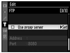 NIKON WT-4 - FTP Menu, Page 3/3 - 1