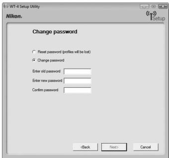 NIKON WT-4 - The "Select Action" Dialog - 1