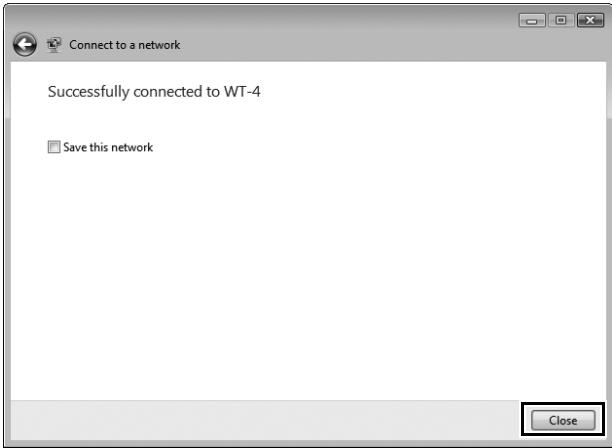 NIKON WT-4 - Click [Close]. - 1