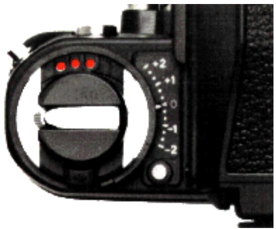 NIKON F3 - Eyepiece shutter lever - 2
