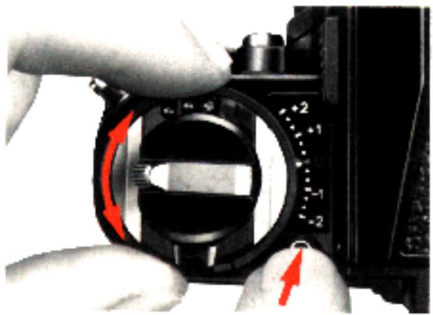 NIKON F3 - Exposure memory lock button - 4