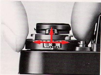 NIKON F3 HIGHT-EYEPOINT - Échelle de compensation d'exposition 16 - 1