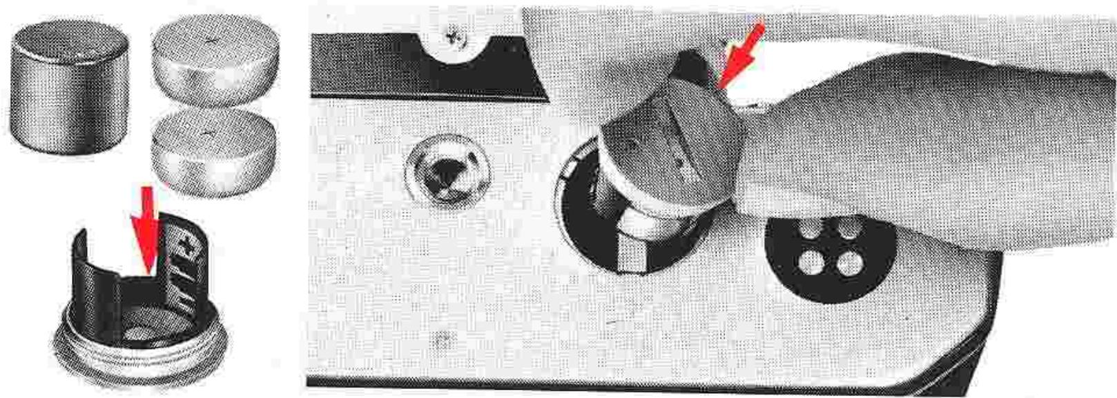 NIKON FE - Installing the Batteries - 1