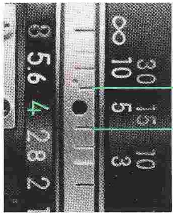 NIKON FE - Depth-of-Field Indicators - 1