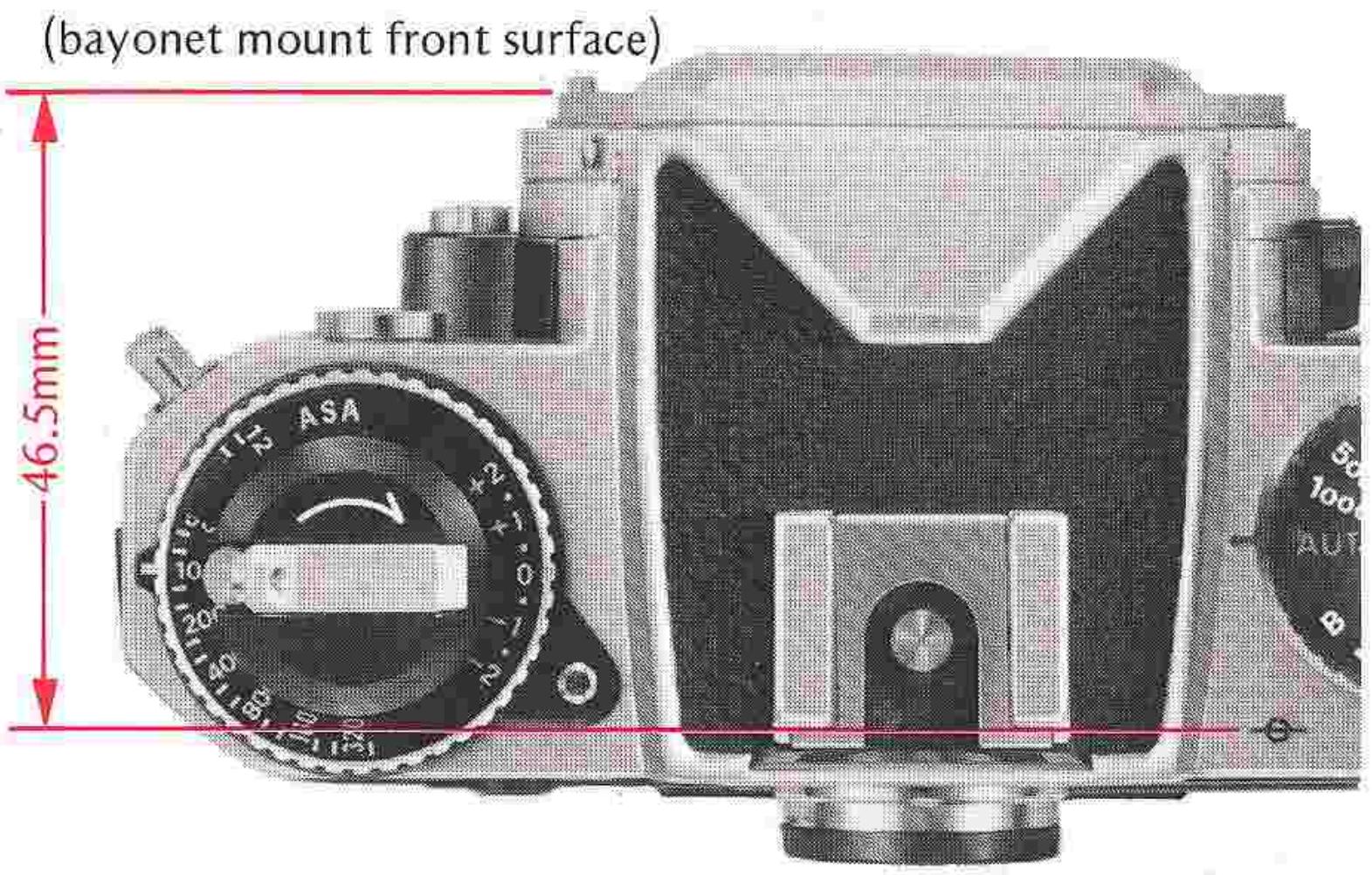 NIKON FE - Film-Plane Indicator - 1