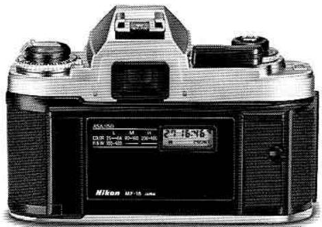 NIKON FG - ata Back MF-15 - 1