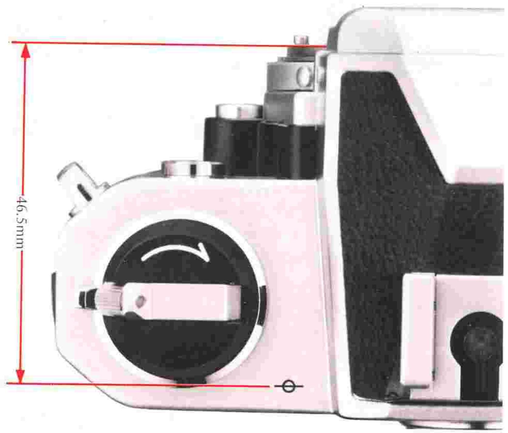 NIKON FM - Film-Plane Indicator - 1