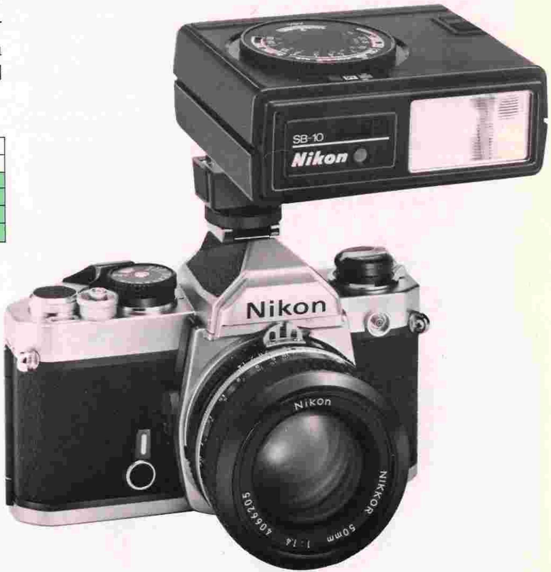 NIKON FM - FLASH SYNCHRONIZATION - 3
