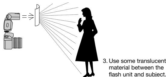 NIKON SB-26 - Diffusing Light — To Soften Harsh Shadows - 3