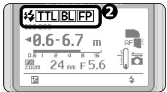 NIKON SB-900 - Setting the camera's exposure mode and metering system. - 1