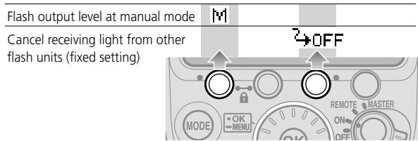 NIKON SB-900 - ■ When using the SB-900 as a remote flash unit (with SU-4 type wireless multiple flash shooting) (D-50) - 1