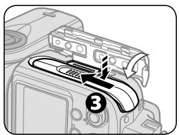 NIKON SB-900 - STEP 1 Inserting the batteries - 3