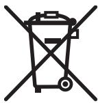 NIKON SB-900 - Symbol for separate collection applicable in European countries - 1