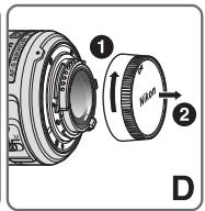 NIKON AF-S DX NIKKOR 35MM F-1.8G - 使用相機和鏡頭時應注意以下事項 - 4