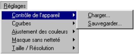 NIKON CAPTURE - Enregistrer et charger les règles de contrôle de l'appareil photo - 1
