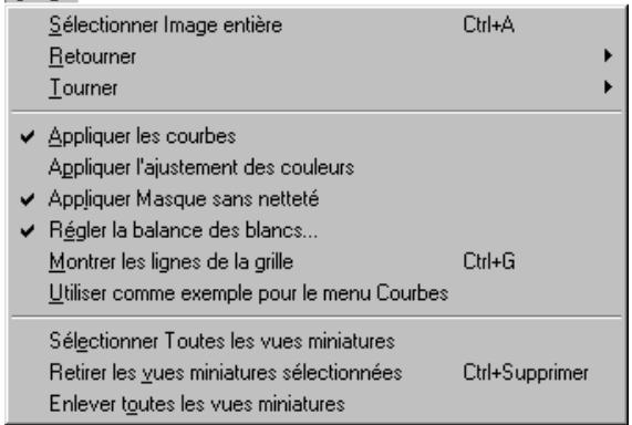 NIKON CAPTURE - Barre d'états (windows) - 1