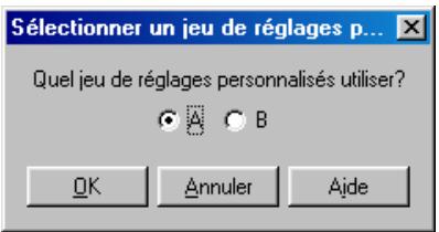 NIKON CAPTURE - Réglages personnalisés - 1
