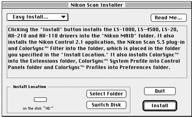 NIKON CONTROL MACINTOSH - Step 2 - 1