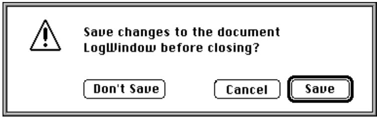 NIKON CONTROL MACINTOSH - Scanning Log - 2