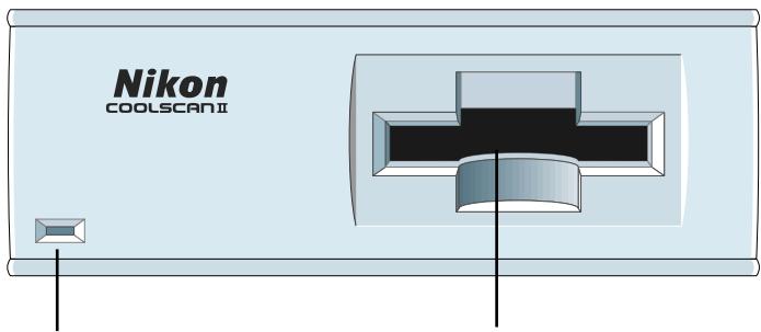 NIKON COOLSCAN II - Front panel - 1
