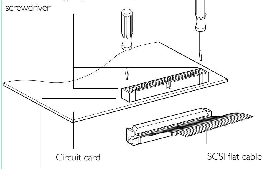 NIKON COOLSCAN II - Connecting inside the computer - 1