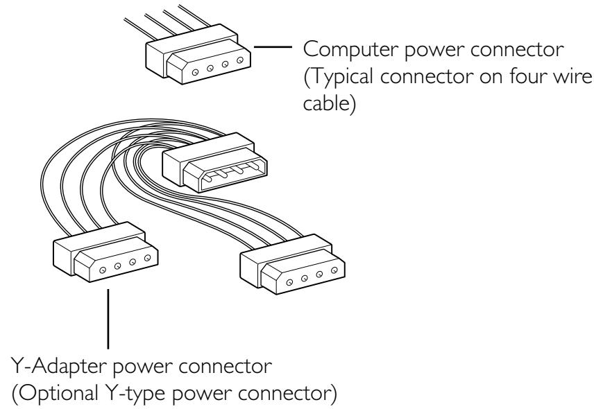 NIKON COOLSCAN II - Step 4—Feed the computer power connector - 1