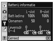 NIKON MB-D80 - Batterij informatatie - 1