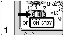 NIKON SB-30 - Turning the power ON/OFF and the Standby function - 1