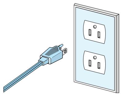 NIKON SCANTOUCH 110 - Connecting the Power Cord - 2