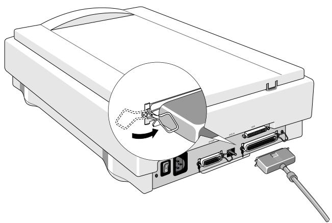 NIKON SCANTOUCH 110 - If the Power and Ready indicators come on, but software returns "scatter link failed", or a similar message - 1