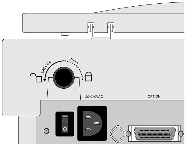 NIKON SCANTOUCH 110 - Unlocking the Scanner - 1