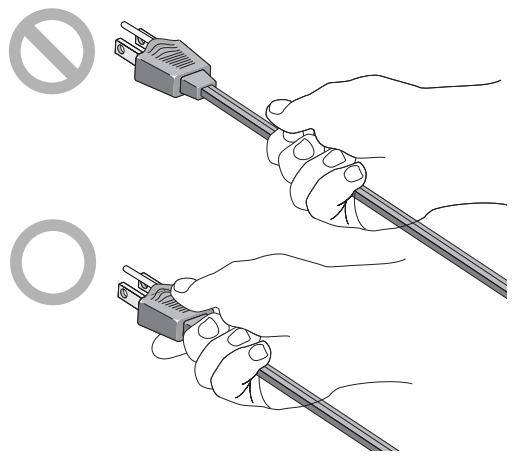 NIKON SCANTOUCH 110 - Power Supply Precautions - 3