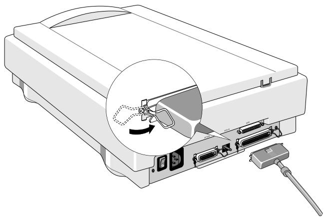 NIKON SCANTOUCH 210 - If the Power and Ready indicators come on, but software returns “scanner link failed”, or a similar message - 1