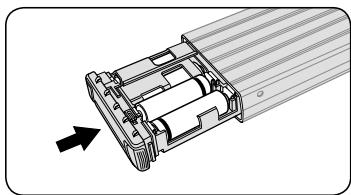 NIKON SD-9 - Inserting the batteries - 4