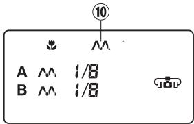 NIKON SU-800 - Icons in close-up flash operation (using cords) - 2
