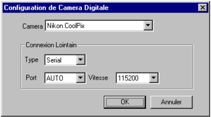 NIKON VIEW 2 - Modification des paramètres du port - 2