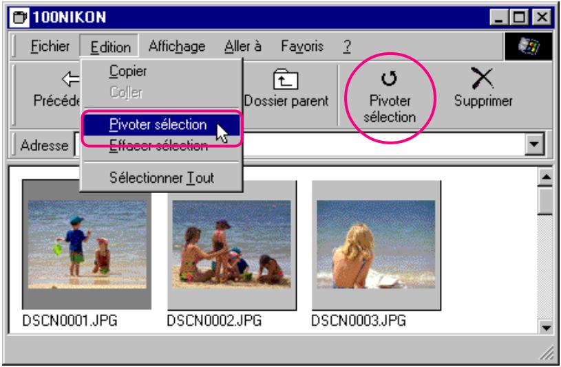 NIKON VIEW 2 - Rotation des vues miniatures - 1