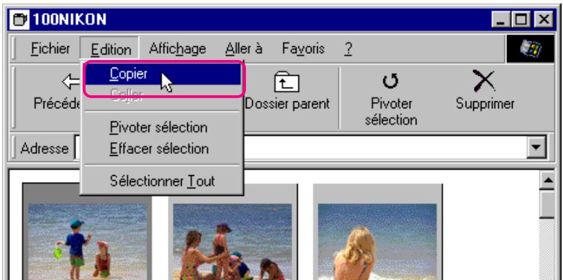 NIKON VIEW 2 - Copie d'images par copier-coller - 1
