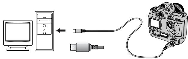 NIKON VIEW 5 - Connecting the camera to your computer - 1