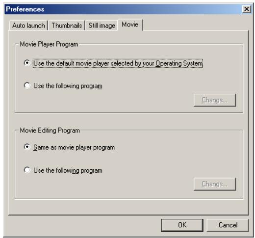 NIKON VIEW 5 - Selecting a movie player program - 1
