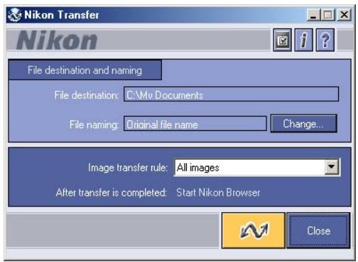 NIKON VIEW 5 - Transferring Images - 1