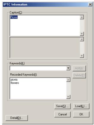NIKON VIEW 5 - Step 4—Add additional file information - 2