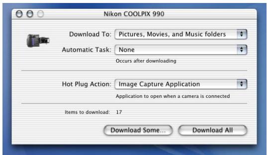 NIKON VIEW 5 - Starting NikonView under Mac OS X - 2