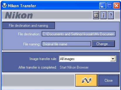 NIKON VIEW 5 - Procedures to start NikonView 5 under Windows XP - 2