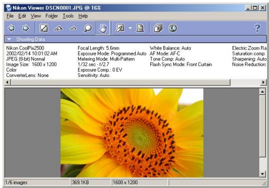 NIKON VIEW 5 - Viewing still images - 4