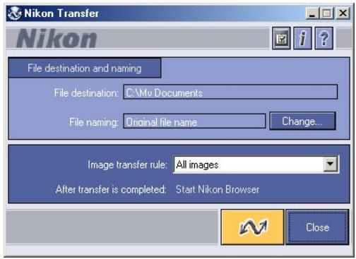 NIKON VIEW 5 - Nikon Transfer - 1