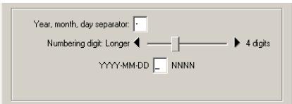 NIKON VIEW 5 - Suffix field - 3