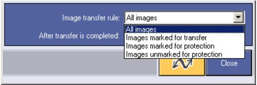 NIKON VIEW 5 - Step I—Specify the image transfer rule - 1